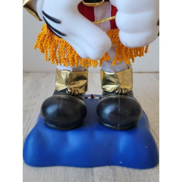 Telco Mickey Mouse band leader AS IS animated bell figure - Picture 5 of 13